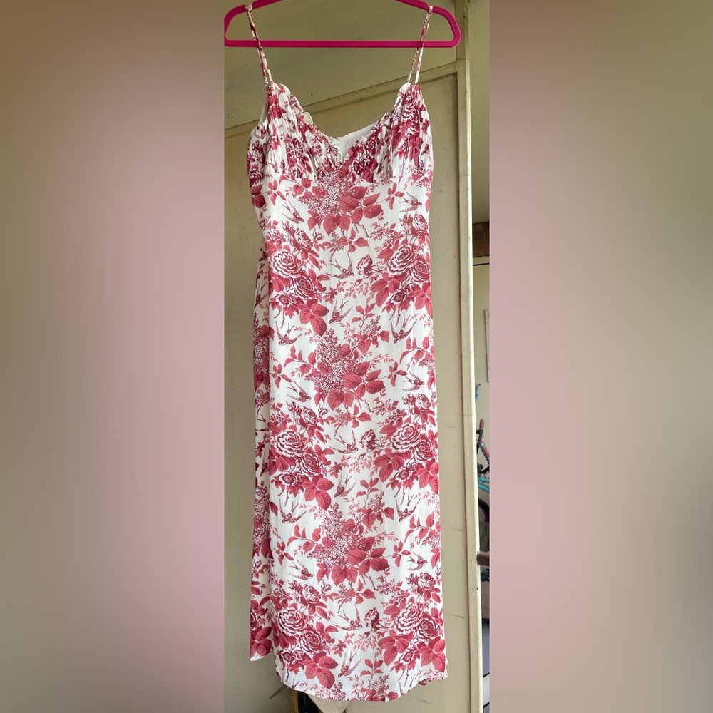 Reformation Floral Midi Dress